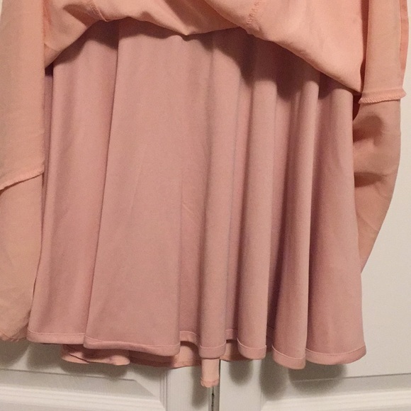 Forever 21 Pink Flowy Casual/Formal Mini Dress - Picture 3 of 9